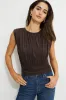 Cinched Mesh Top sold by Dynamite