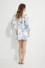 Amelie Balloon Sleeve Mini Dress sold by Dynamite