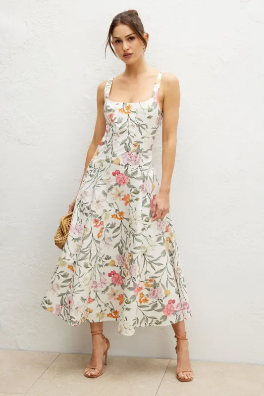 Capri Poplin Maxi Dress sold by Dynamite