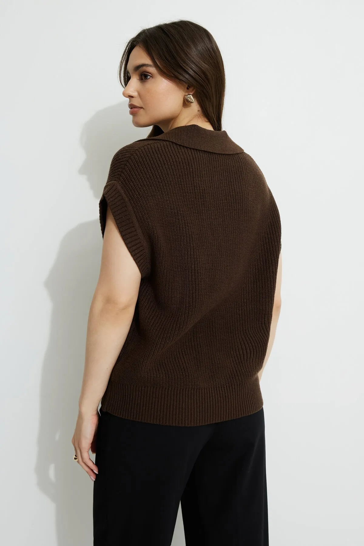 Oversized Sweater Vest sold by Dynamite product image thumbnail 3