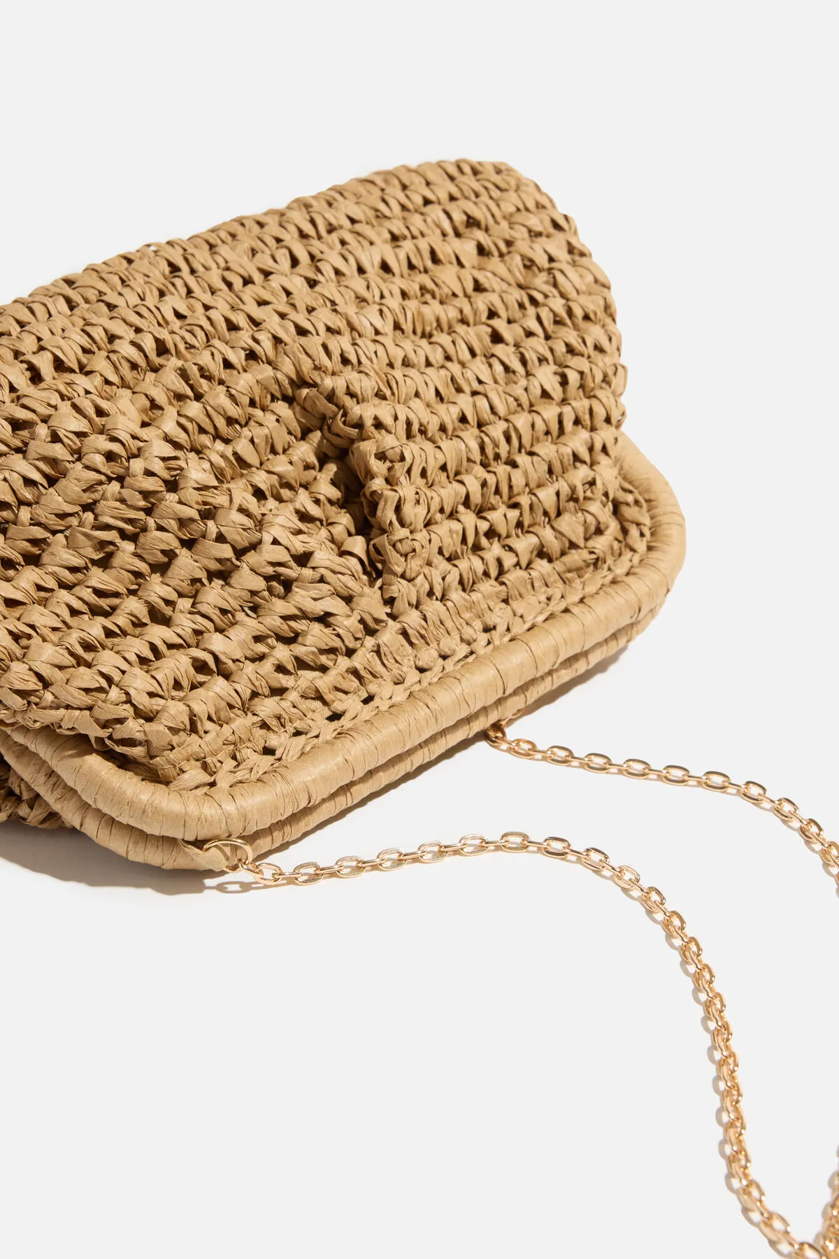 Straw Frame Clutch sold by Dynamite product image thumbnail 3