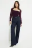 Shirred Long Sleeve Bolero Top sold by Dynamite