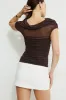 Multiwear Mesh Top sold by Dynamite
