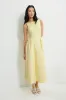 Flared Ponte Maxi Dress sold by Dynamite