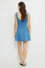Cecelia Boat Neck Denim Mini Dress sold by Dynamite