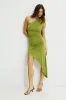 Asymmetric Jersey Midi Dress sold by Dynamite