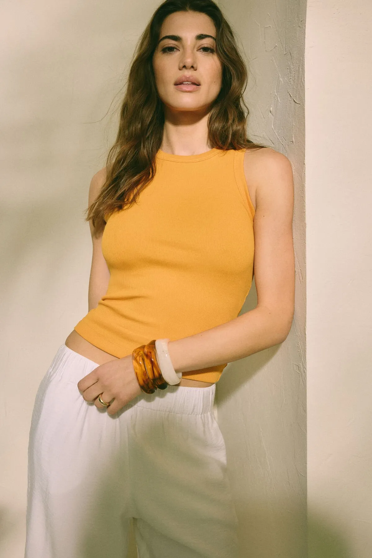 Tedi Ribbed Tank Top sold by Dynamite