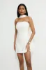 Satin Mini Tube Dress With Scarf sold by Dynamite