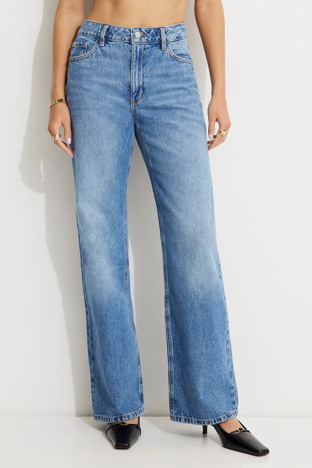 Heidi High Rise Wide Leg Jeans sold by Dynamite product image thumbnail 2