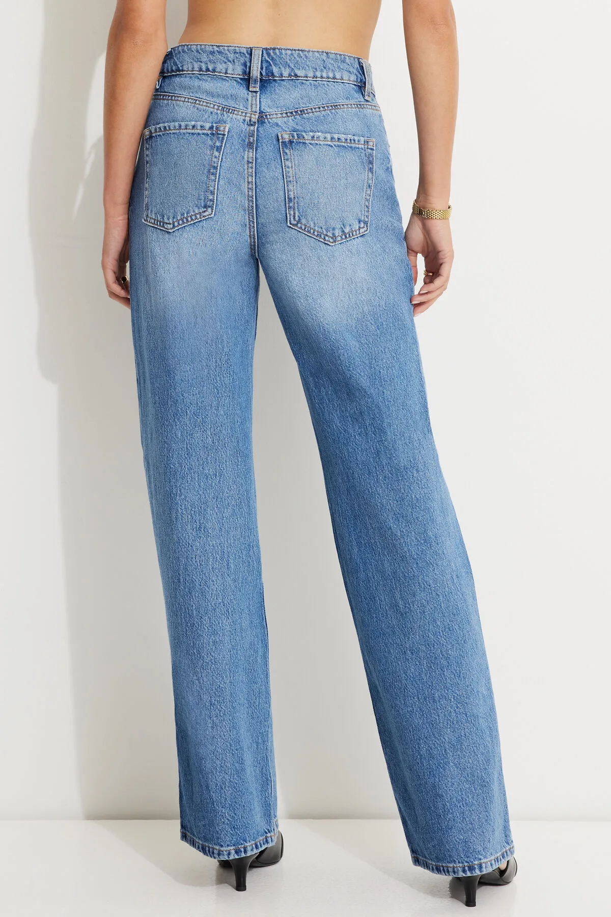 Heidi High Rise Wide Leg Jeans sold by Dynamite product image thumbnail 3
