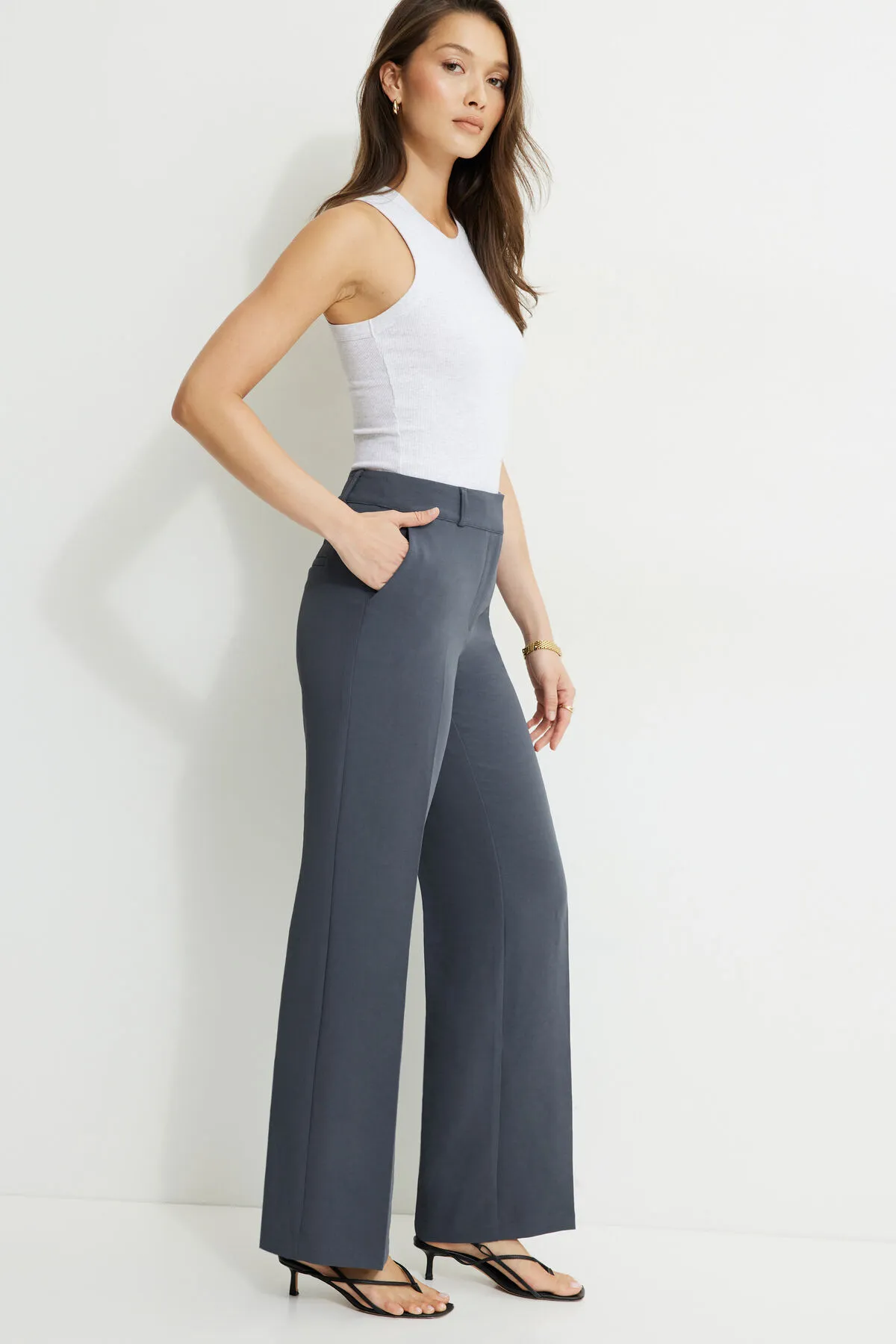 Airflow Clean Straight Leg Pants sold by Dynamite product image thumbnail 4
