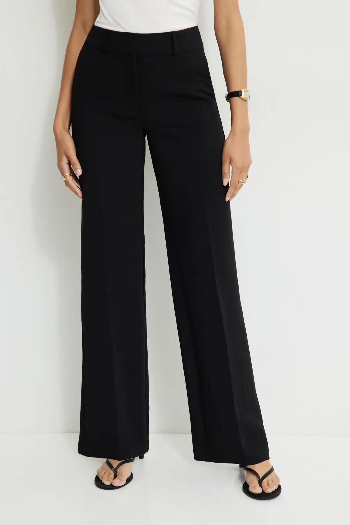 Camelia Airflow Clean Straight Leg Pants sold by Dynamite product image thumbnail 2