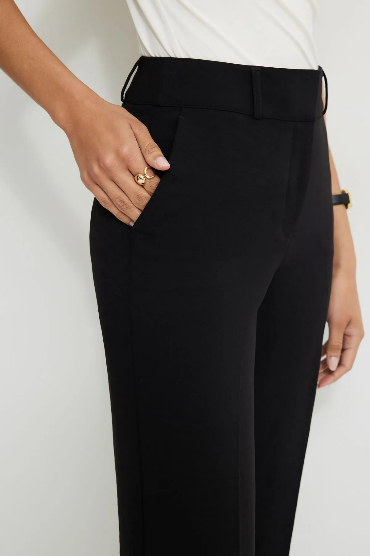 Camelia Airflow Clean Straight Leg Pants sold by Dynamite product image thumbnail 3