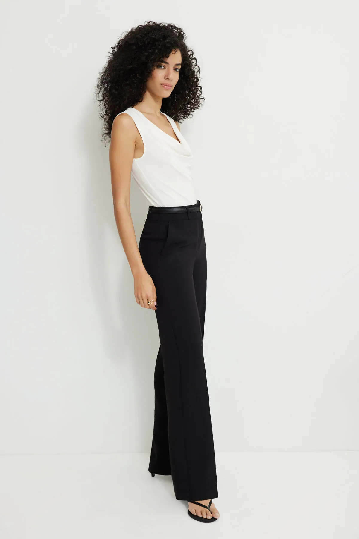 Camelia Airflow Clean Straight Leg Pants sold by Dynamite product image thumbnail 4