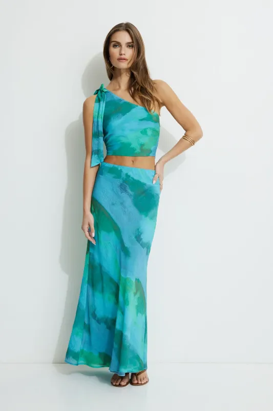 Mermaid Maxi Skirt sold by Dynamite