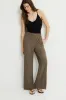 Pinstripe Wide Leg Pull On Pants sold by Dynamite