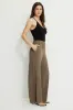Pinstripe Wide Leg Pull On Pants sold by Dynamite