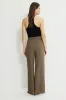 Pinstripe Wide Leg Pull On Pants sold by Dynamite
