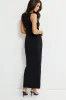 Sculpt Deep Plunge Maxi Dress sold by Dynamite