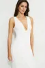 Sculpt Deep Plunge Maxi Dress sold by Dynamite