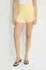Pleated Linen Shorts sold by Dynamite