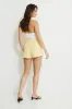 Pleated Linen Shorts sold by Dynamite
