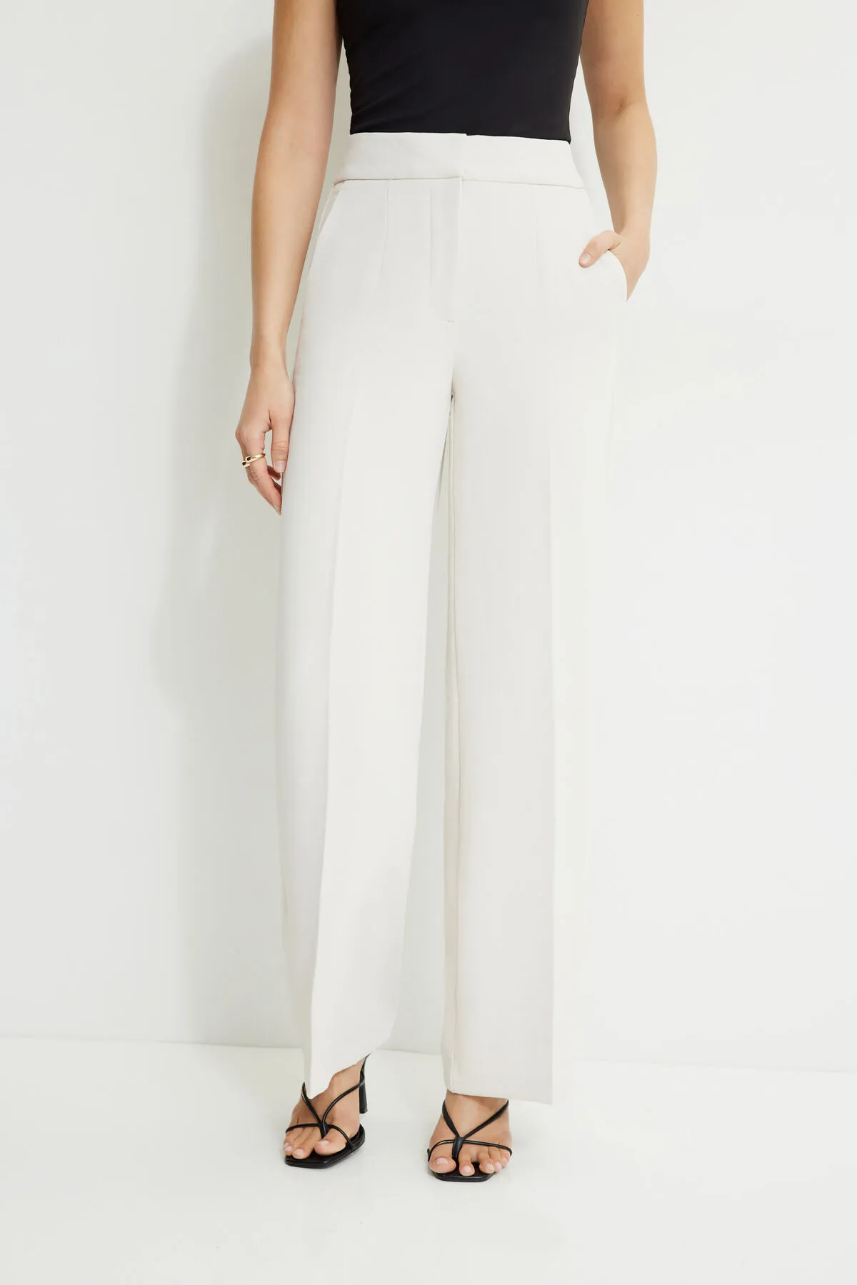 Yasmin Airflow Straight Leg Pants sold by Dynamite product image thumbnail 2
