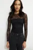 Skylar Lace Bodysuit sold by Dynamite
