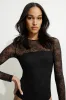 Skylar Lace Bodysuit sold by Dynamite