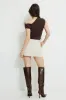 Josefine Linen Mini Skort sold by Dynamite