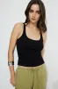 Ribbed Scoop Neck Tank Top sold by Dynamite