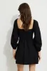 Amelie Balloon Sleeve Mini Dress sold by Dynamite