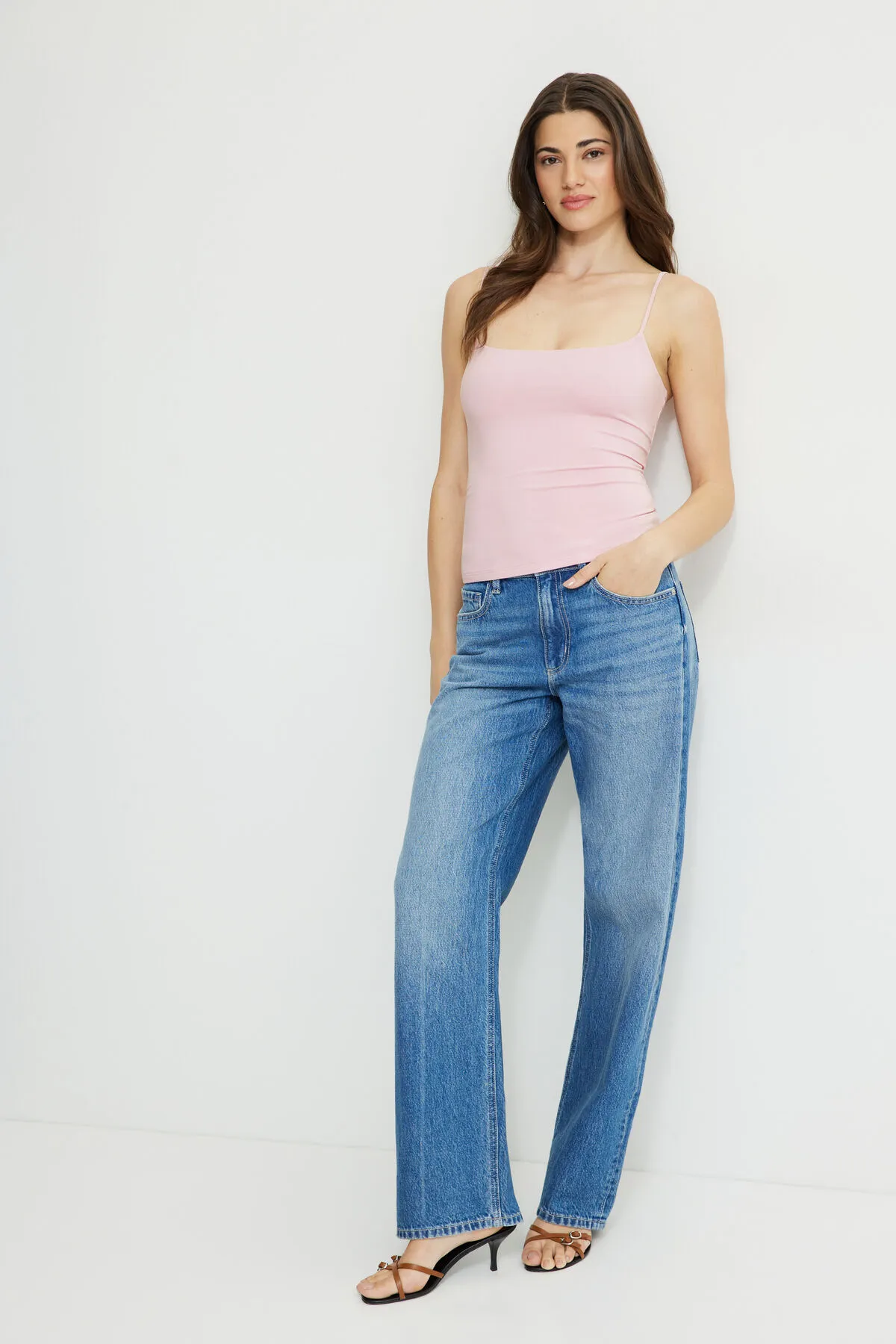 Nadia Sculpt Scoop Neck Camisole sold by Dynamite product image thumbnail 2