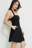 Flared Halter Mini Dress sold by Dynamite