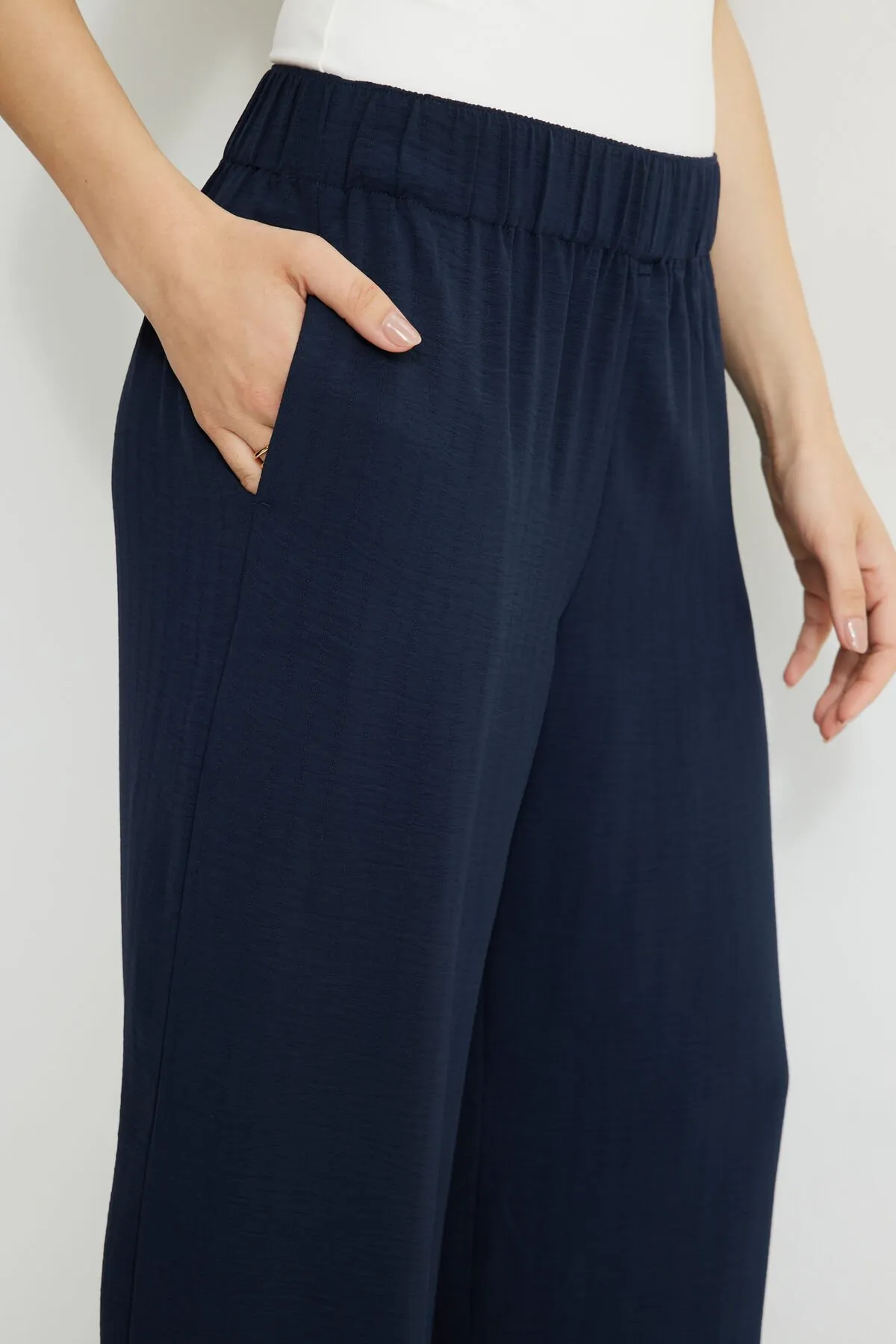 Wide Leg Pull On Pants sold by Dynamite product image thumbnail 3