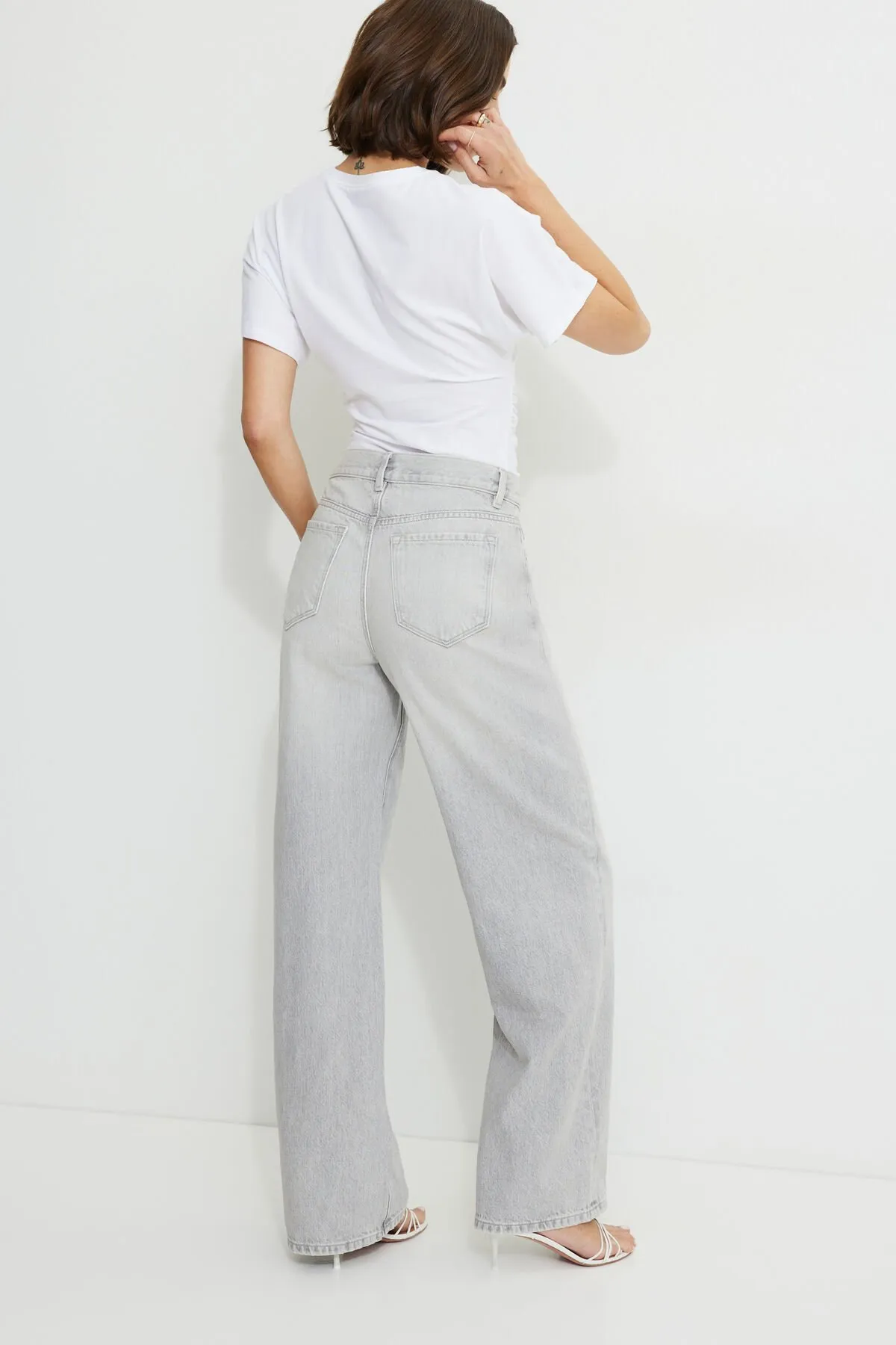 Sydney Mid Rise Baggy Fit Jeans sold by Dynamite product image thumbnail 5
