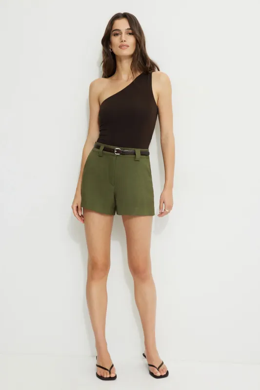 High Rise Tailored Shorts sold by Dynamite