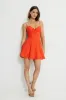 Scalloped Eyelet Mini Dress sold by Dynamite