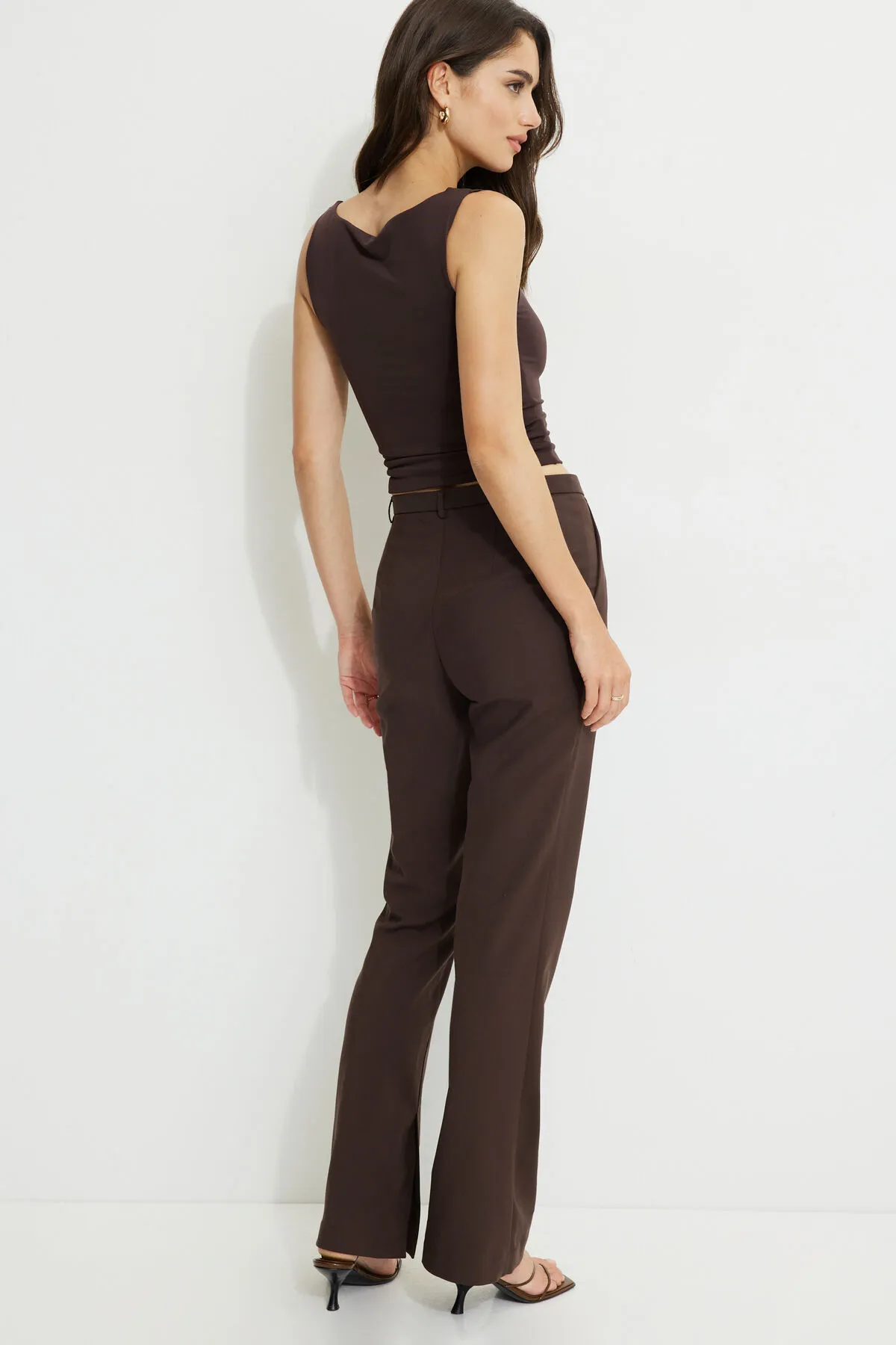 High Rise Slim Leg Pants sold by Dynamite product image thumbnail 5