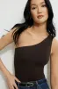 Single Shoulder Jersey Bodysuit sold by Dynamite