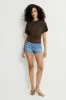 Andrea Shirred Jersey T Shirt sold by Dynamite