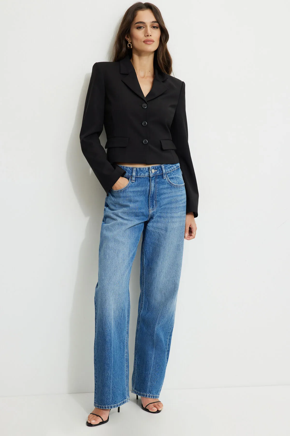 Short Fitted Blazer sold by Dynamite product image thumbnail 5