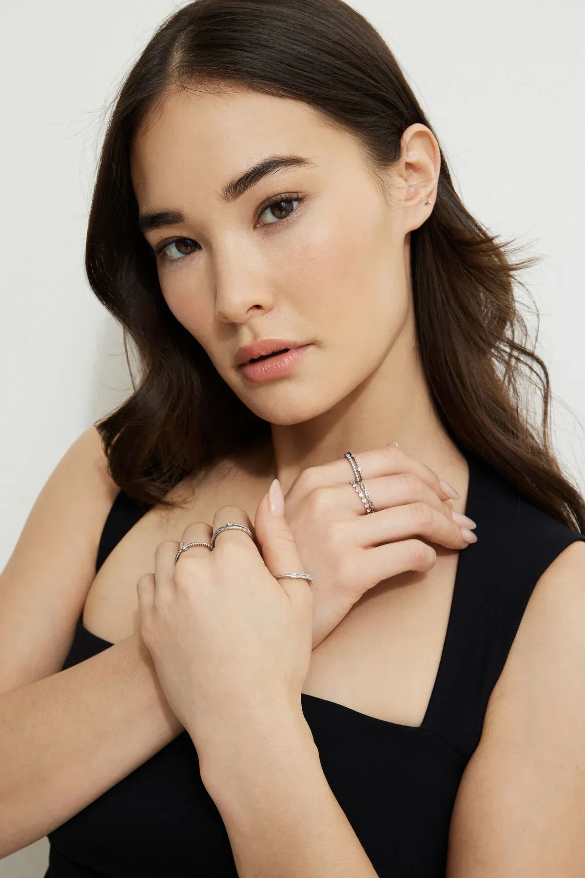 9-Pack Delicate Gem Rings sold by Dynamite