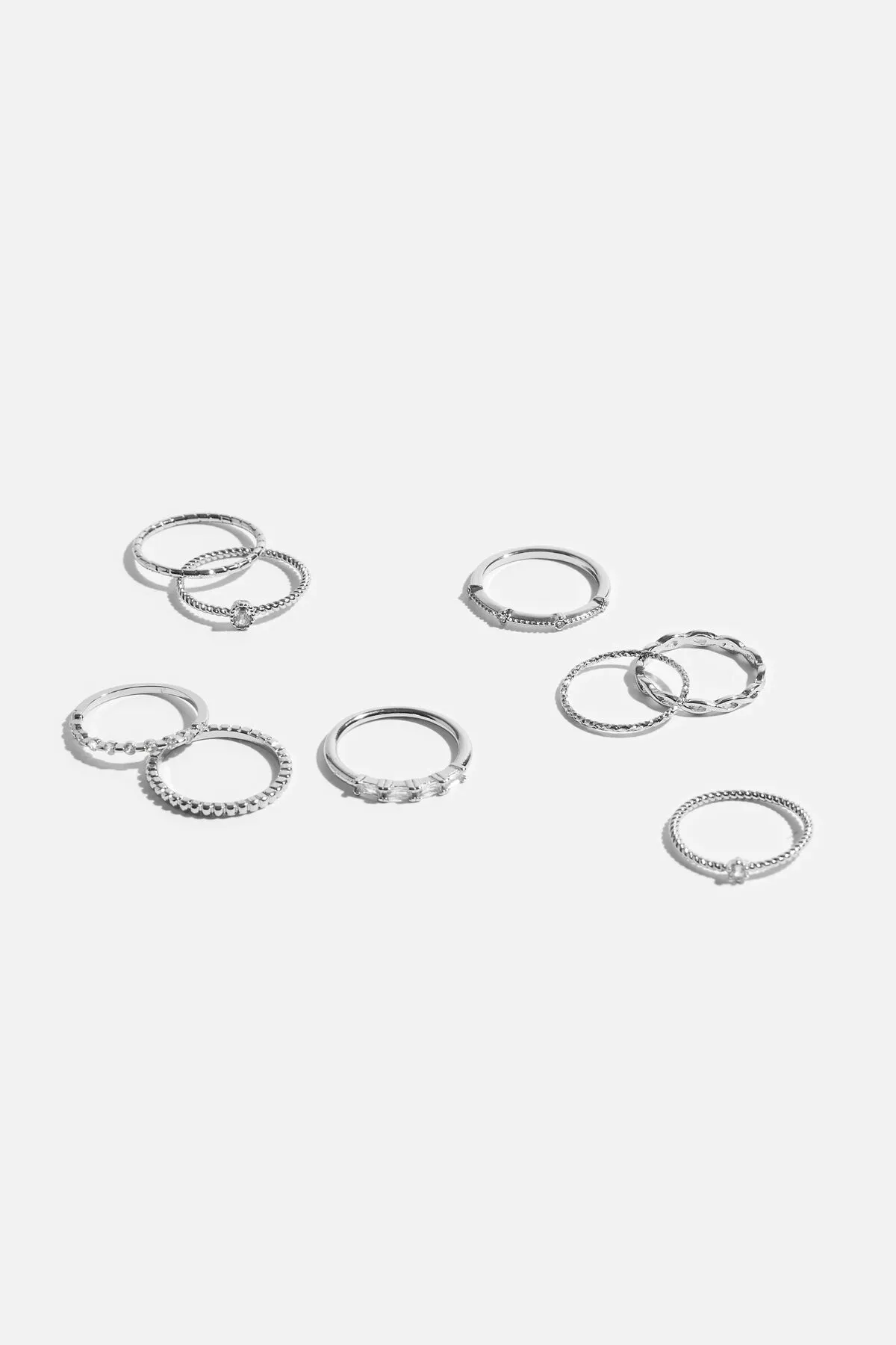 9-Pack Delicate Gem Rings sold by Dynamite product image thumbnail 3
