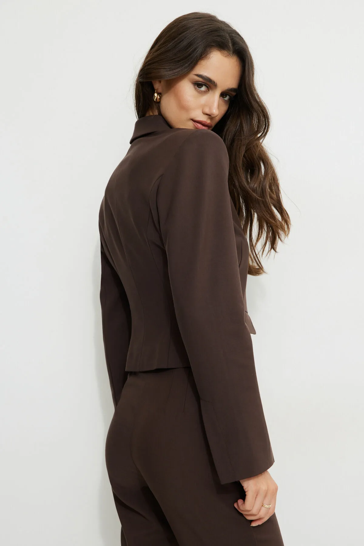 Short Fitted Blazer sold by Dynamite product image thumbnail 4