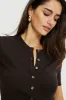 Becca Short Sleeve Cardigan sold by Dynamite