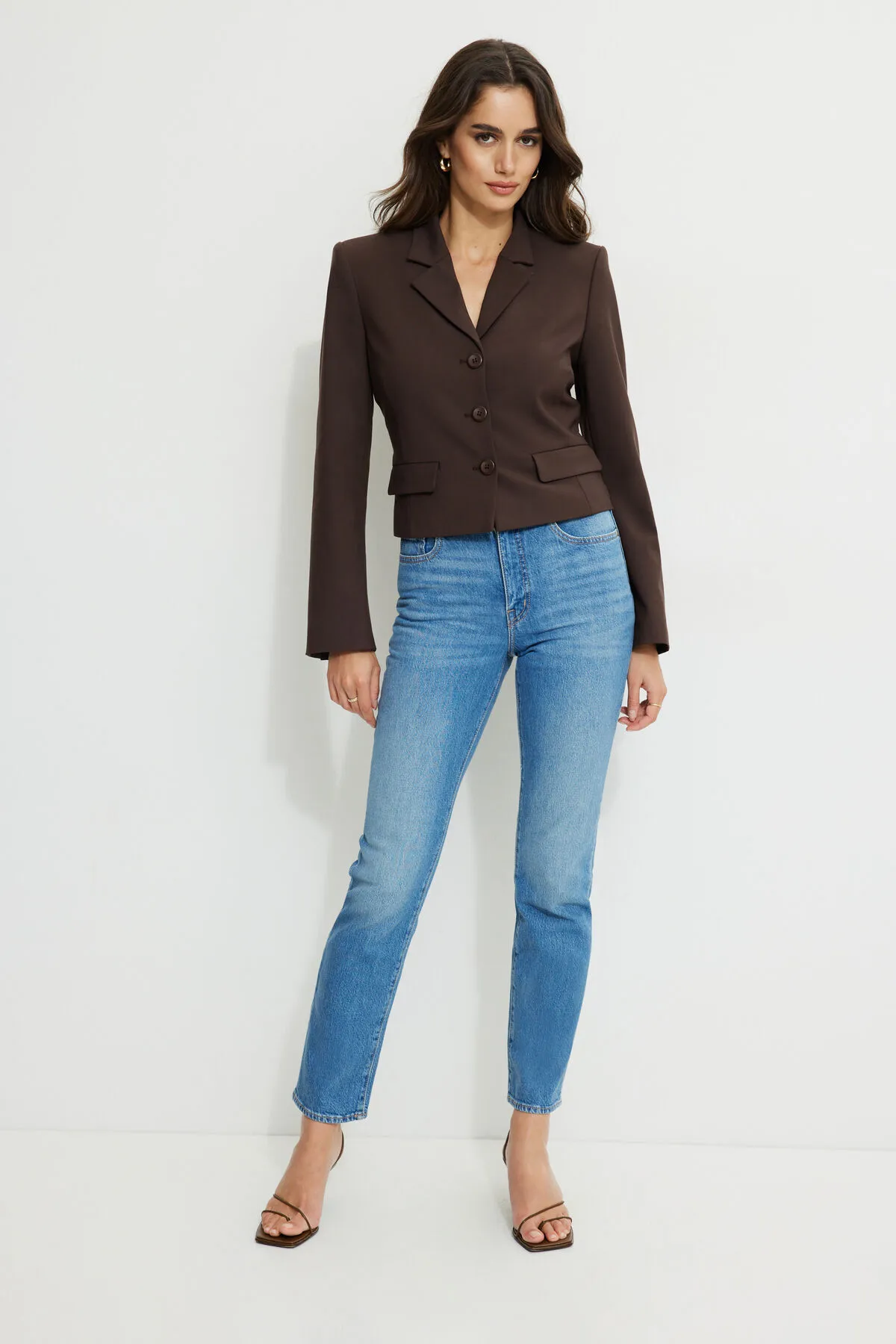 Short Fitted Blazer sold by Dynamite product image thumbnail 5