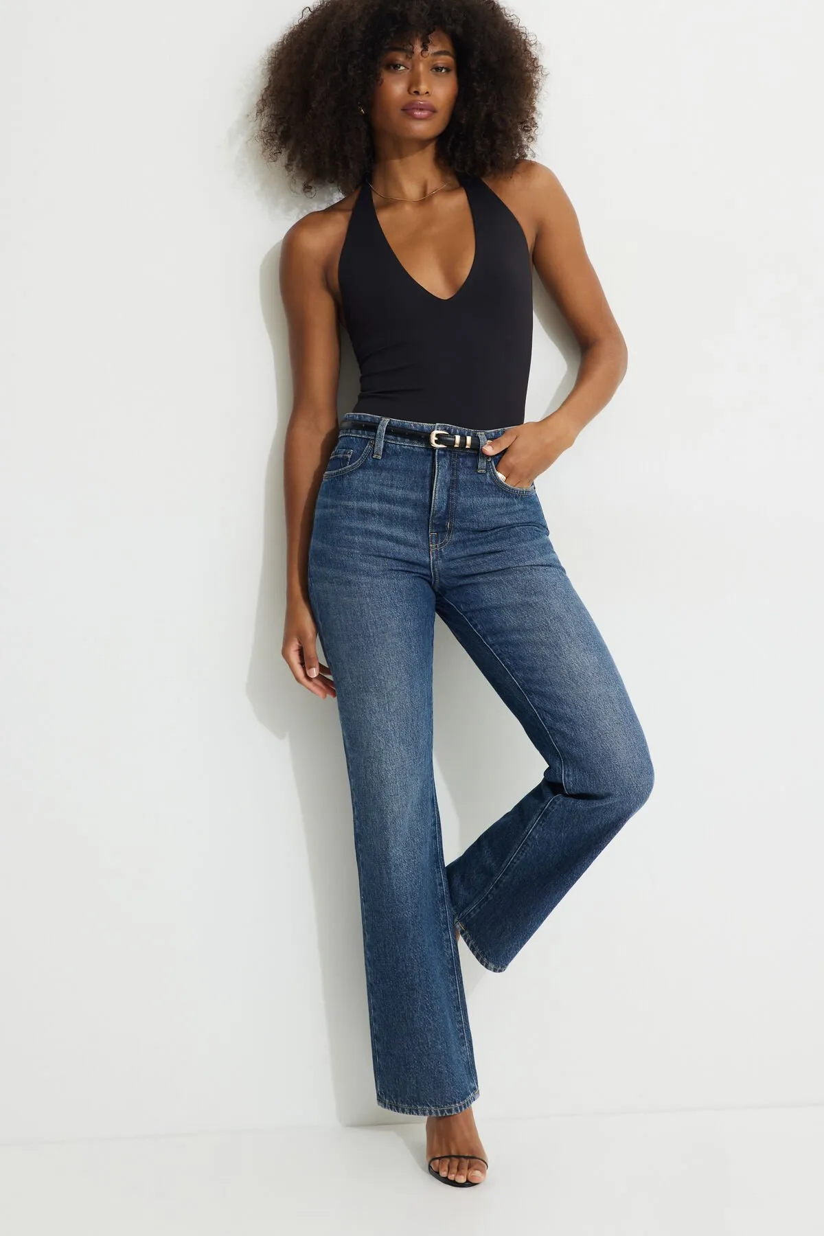 Softform Halter Bodysuit sold by Dynamite product image thumbnail 2