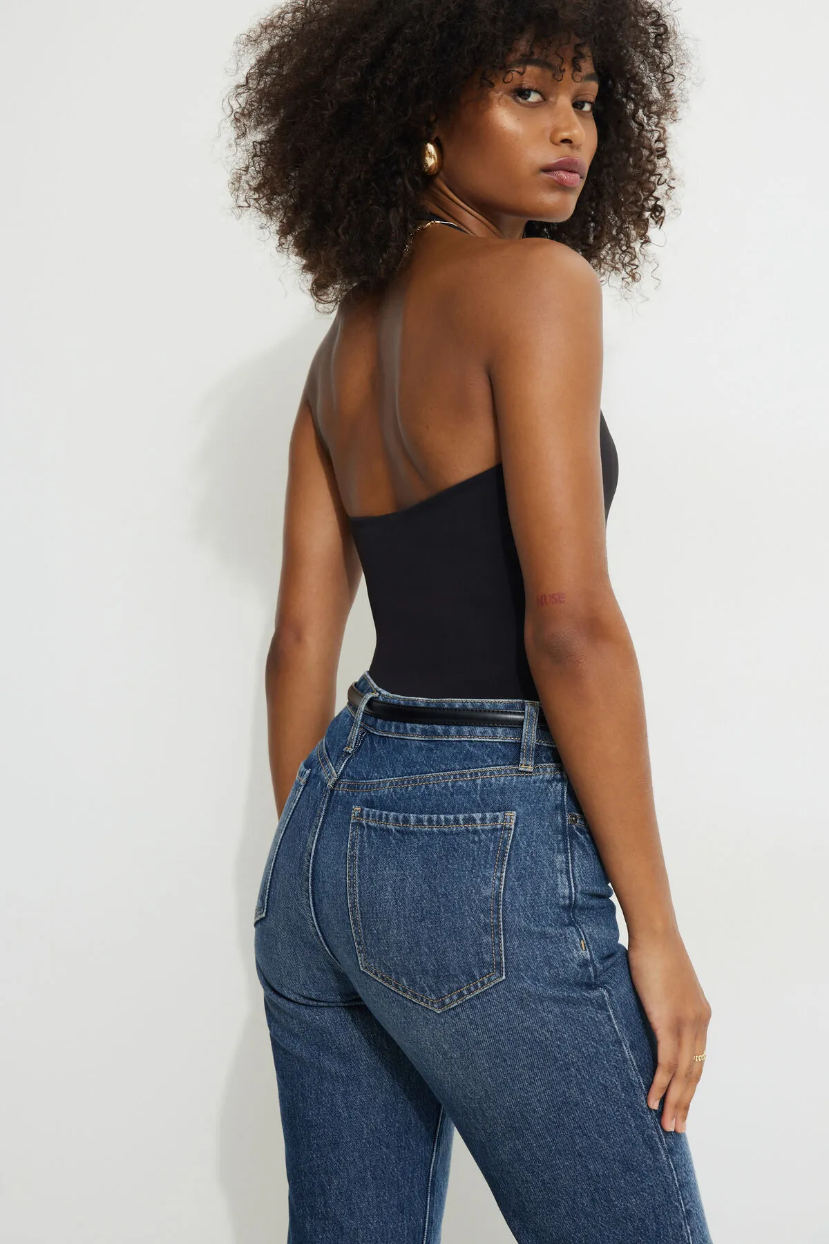 Softform Halter Bodysuit sold by Dynamite product image thumbnail 4