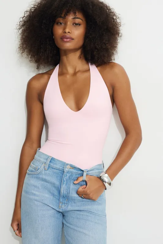 Softform Halter Bodysuit sold by Dynamite
